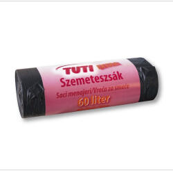 TUTI szemeteszsák 60 l ( 20 db / roll) extra