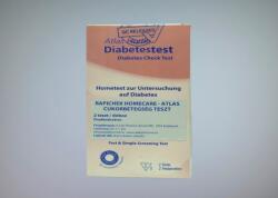 Otthoni cukorbetegség gyorsteszt - Atlas Diabetes Check (2 db) (SUN775)