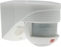 B.E.G. 91002 Luxomat Mozgásérzékelő kültéri falra 12x10m 200° PIR 1000W 230V fehér IP44 LC-Click-N 200