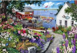 Bluebird Puzzle - Puzzle Grădina de coastă - 1 000 piese Puzzle