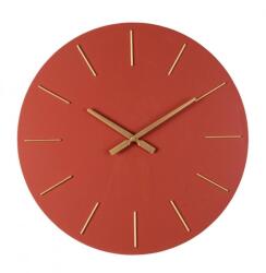 Bizzotto Ceas perete caramiziu auriu Timeline 60x5 cm (0182442)