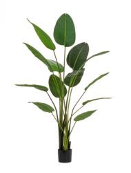Bizzotto Planta artificiala in ghiveci verde 13 frunze 170x32x185 cm (0172962)