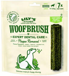 Lily's Kitchen Recompense pentru caini Lily's Kitchen Woofbrush, Medium, Natural Dental Dog Chew, 7 Pack, 196g