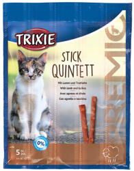 TRIXIE Recompense Pentru Pisici, Premio Stick Quintett, Miel Si Curcan, 5 x 5 g, 42723 - animalmag