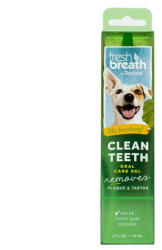 TropiClean Gel dentar pentru caini Tropiclean Fresh Breath, fara periaj, 59ml