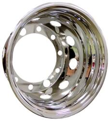 TruckKing Capac Roata, Ornament pentru janta spate camion, adancime 280mm Tir, 22, 5 x 8.25 , otel inoxidabil, 10 gauri, PCD 335mm, stil American (1672204R28)