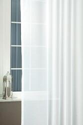 Szintetika Egyszínű voila kész függöny fehér 180x120cm