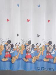  Fehér voila fényáteresztő gyerek kész függöny MICKEY/C03/ 160x220cm