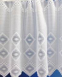 Laguna Fehér jaquard 1369 vitrage függöny 60x104cm (00319)