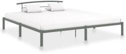 vidaXL Cadru de pat, gri, 180 x 200 cm, metal (284667) - comfy