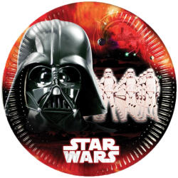 Procos Star Wars Dark Side, Papírtányér 8 db-os 23 cm PNN85913 (PNN85913)