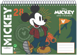 GIM Disney Mickey A/4 spirál vázlatfüzet 30 lapos GIM34085413 (GIM34085413)