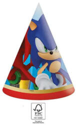 Procos Sonic a sündisznó Sega Parti kalap, csákó 6 db-os FSC PNN95666 (PNN95666)