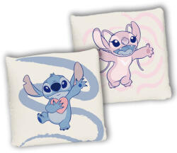 Brandmac Disney Lilo és Stitch, A csillagkutya Lovers párna, díszpárna 40x40 cm BRM016330 (BRM016330)