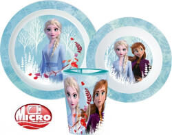 Stor Disney Jégvarázs étkészlet, micro műanyag szett STF11131 (STF11131)
