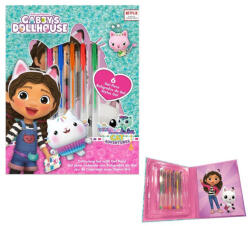 Kids Licensing Gabi babaháza Smoothie Land notesz + zselés toll szett EWA00064GD (EWA00064GD)