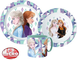 Stor Disney Jégvarázs Ice Magic étkészlet, micro műanyag szett STF33352 (STF33352)