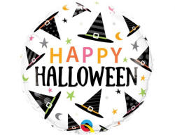 Godan Happy Halloween Hat fólia lufi 46 cm MLG233071 (MLG233071)