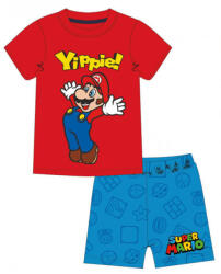 Fashion UK Super Mario gyerek rövid pizsama 5 év/110 cm NET5FKC49329A (NET5FKC49329A)