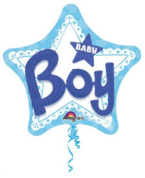 Amscan Baby Boy Fólia lufi 81 cm DPA3092201 (DPA3092201)