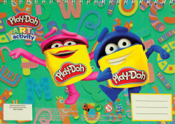 GIM Play-Doh A/4 spirál vázlatfüzet, rajzfüzet 40 lapos GIM32050001 (GIM32050001)