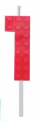 Godan Building Blocks, Építőkocka tortagyertya, számgyertya 1-es MLG132632A (MLG132632A)