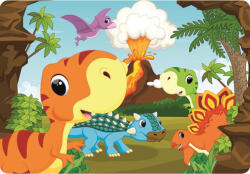 W&O Dinoszaurusz tányéralátét 43x28 cm ARJ071264 (ARJ071264)