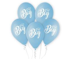 Godan It's a Boy léggömb, lufi 5 db-os 13 inch (33 cm) MLG343137 (MLG343137)
