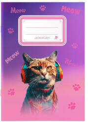 ICO Leckefüzet ICO A/5 32 lapos Cats (01_08127)