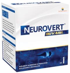 Sun Wave Pharma Neurovert buvabil, 20 flacoane, Sun Wave Pharma - springfarma