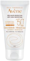 Avène Crema minerala pentru protectie solara SPF50+, 50 ml, Avene