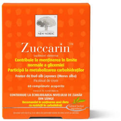 NEW NORDIC Zuccarin, 60 comprimate, New Nordic