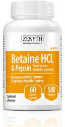 Zenyth Pharmaceuticals Betain HCL & Pepsin, 580 mg, 60 capsule, Zenyth