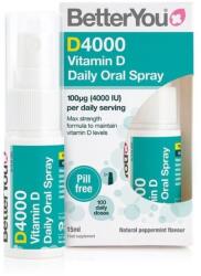 BetterYou Spray oral cu vitamina D, 4000UI, 15ml, BetterYou
