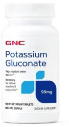 GNC GNC Potassium Gluconate 99 mg, Gluconat de Potasiu, 100 tablete