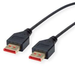 Roline Kábel Displayport 1.4, vékonyított, 1, 5m, fekete - 11.04. 5961-20 (11.04.5961-20)