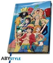 ABYstyle One Piece "Straw Hat Crew" A5 jegyzetfüzet (ABYNOT069) - bestbyte
