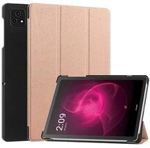 Gigapack GP-153195 T Tablet 5G ( 2023 ) rózsaarany bőr hatású oldalra nyíló tok (GP-153195)