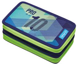 Herlitz Penar echipat Herlitz motiv Green Goal, 31 piese, 3 fermoare, 19 x 11.5 x 7 cm (50038787) Penar