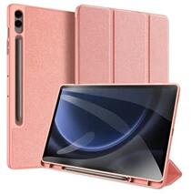 Dux Ducis GP-150496 Galaxy Tab S9 FE Plus LTE (SM-X616) / WIFI (SM-X610) rózsaszín bőr hatású oldalra nyíló tok (GP-150496)