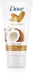Dove Body Love Coconut kézkrém száraz bőrre 75 ml