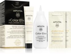 APIVITA My Color Elixir hajfesték ammónia nélkül árnyalat 1.0 Black