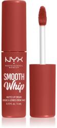 NYX Cosmetics Smooth Whip Matte Lip Cream bársonyos rúzs kisimító hatással árnyalat 03 Latte Foam 4 ml