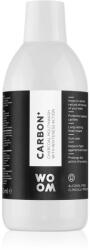 WOOM Carbon+ Mouthwash fehérítő szájvíz aktív szénnel 500 ml