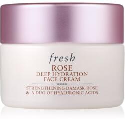fresh Rose Deep Hydration Face Cream hidratáló arckrém hialuronsavval 15 ml