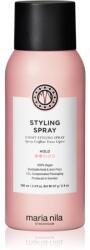 Maria Nila Style & Finish Styling Spray hajlakk könnyű fixálással szulfátmentes Styling Spray 100 ml