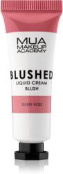 MUA Makeup Academy Blushed Liquid Blusher folyékony arcpirosító árnyalat Dusky Rose 10 ml