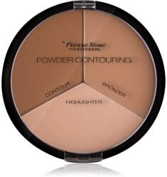 Pierre René Powder Contouring Púderes highlight és kontúr paletta 23 g