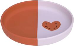 Lässig Plate Happy Rascals Heart lavender