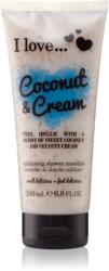 I Love Cosmetics Coconut & Cream peeling tusfürdő 200 ml
